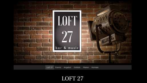 Referenz - Bar LOFT27 Thun